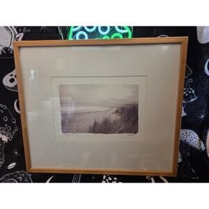 "View From The Dunes" Judy Mandolf Signed Framed 23X19